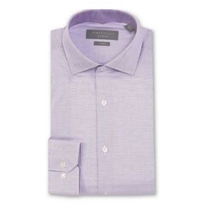 Perry Ellis Non-Iron Slim-Fit Nail Head Dress Shir